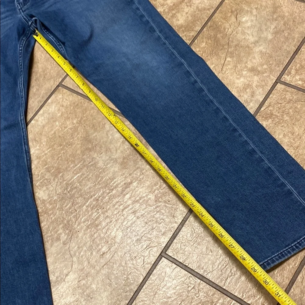 PAIGE Blue Slim Fit Size 36 Straight Leg Jeans Versatile Everyday Wear Denim